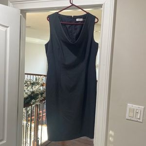 Calvin Klein scoop neck dress